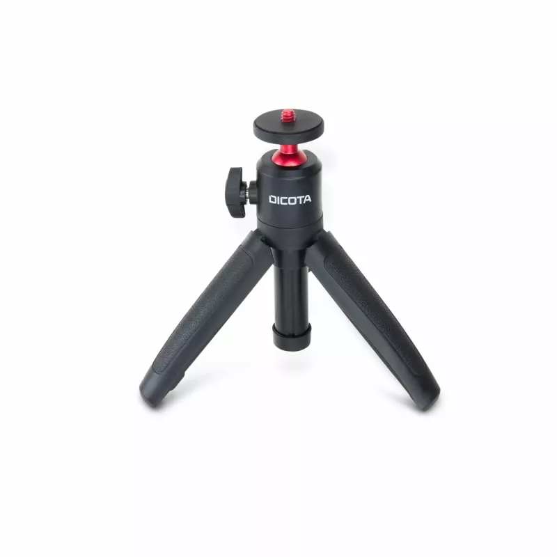 Tripé para webcam Dicota altura de trabalho = 147 - 245 mm preto cabeça de esfera