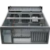 Caixa de servidor Inter-Tech IPC 4U-4129L rack metálico prateado