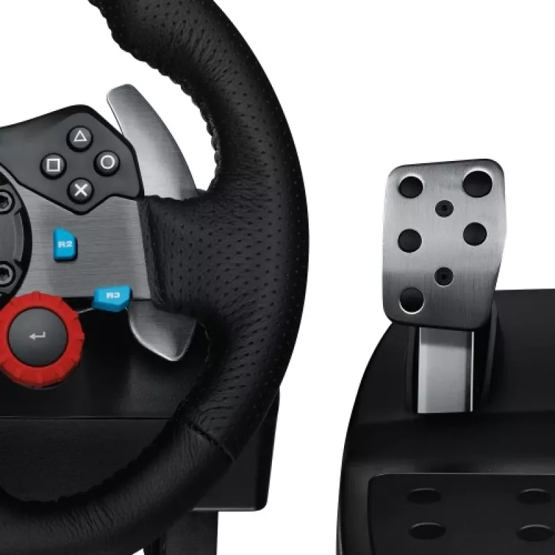 Logitech Driving Force G29 - Conjunto de volante e pedais - Com fios - para Sony PlayStation 3, Sony PlayStation 4