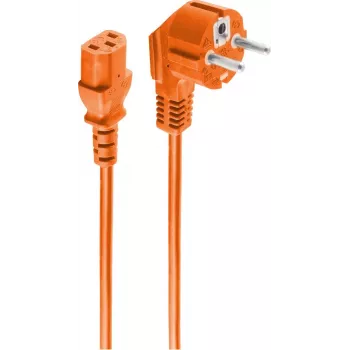 Cabo de alimentação ShiverPeaks BS09-05057 5m CEE7/7 IEC C13