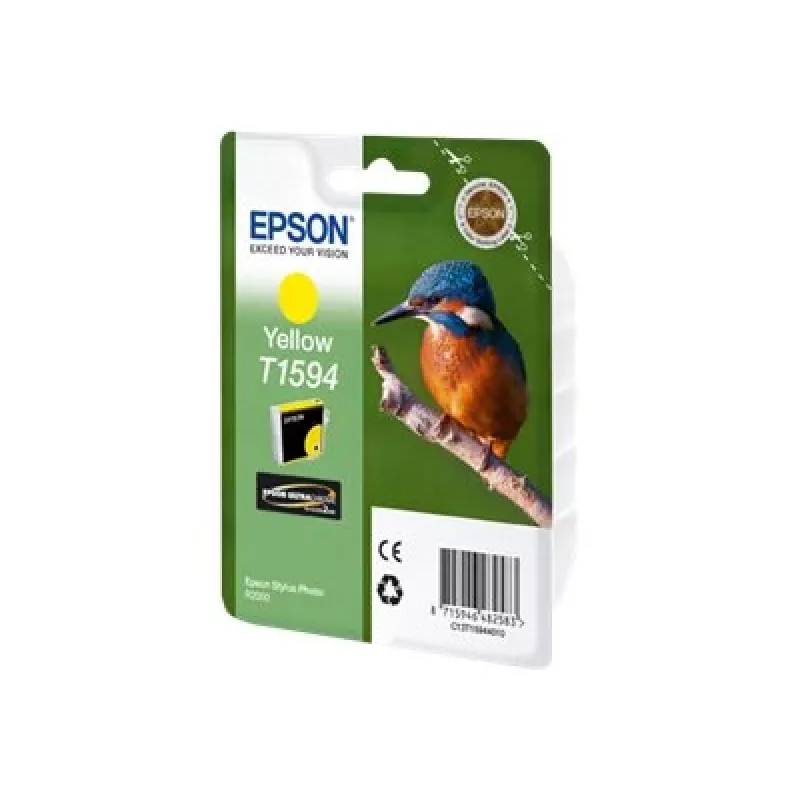 Tinteiro EPSON T1594 1 x 17 ml Ultrachrome Hi-Gloss2 Amarelo