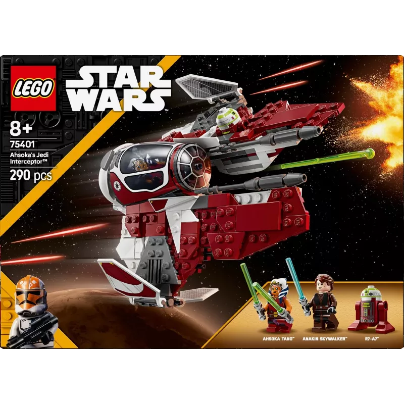 LEGO STAR WARS 75401 Intercetor Jedi da Ahsoka