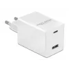 Carregador DeLOCK USB GaN USB Type-C PD 3.0 e USB Type-A 48 W