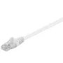 Cabo de rede Wentronic Goobay CAT 5e Patch, U/UTP, Branco, 0,25 m - mistura de cobre CCA (68614)