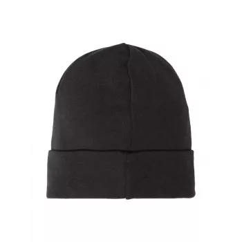 Buff gorro de lã merino pesada Loose Winter Cap - preto