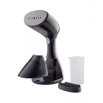 Alisador a vapor Gorenje GS2100BKV — 2100 W, depósito removível de 0,22 L, vapor 25–35 g/min, 2 níveis de potência, preto