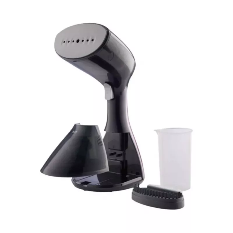 Alisador a vapor Gorenje GS2100BKV — 2100 W, depósito removível de 0,22 L, vapor 25–35 g/min, 2 níveis de potência, preto