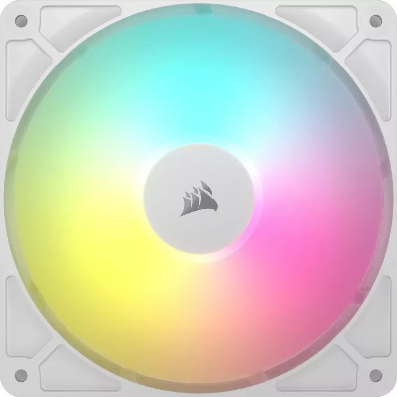 Ventoinha Corsair RS140 ARGB 14 cm branca 330-1700 rpm