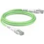 Cabo de patch RJ45 Patchsee ThePATCHCORD Cat. 6A, U/UTP, extra fino, verde maçã, 1,8 m (TPC-AG-U/6)