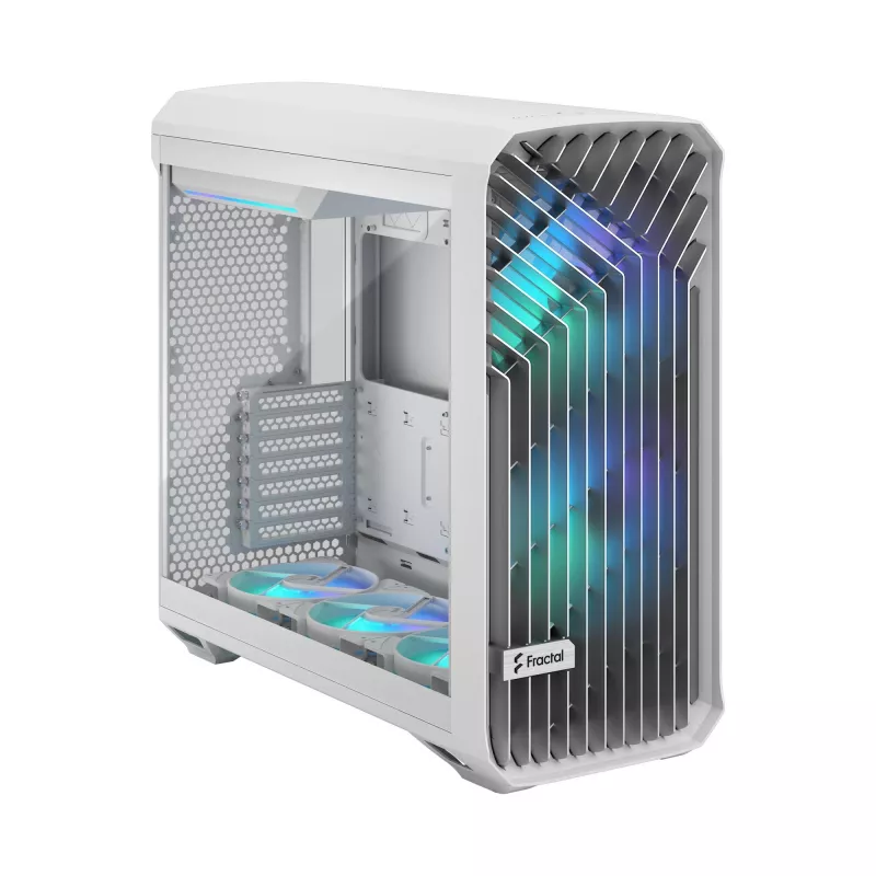 Caixa para PC Fractal Design Torrent White – compatível com ATX, EATX, microATX, ITX; 2 ventoinhas frontais de 180 mm; baías de 2,5 inch/3,5 inch