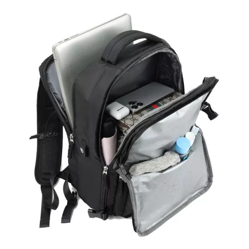 Mochila de viagem de cabine NOVEEN CTB400, 40x20x25 cm, preta