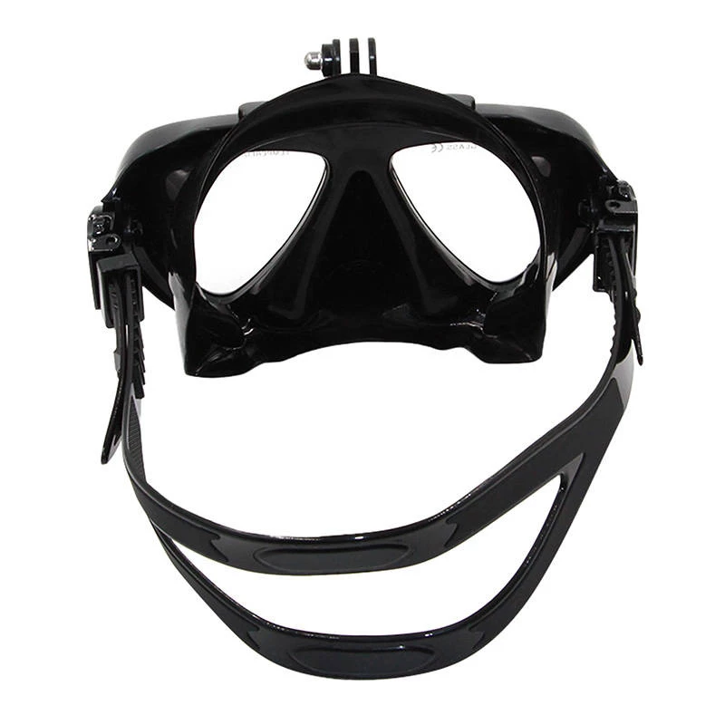 Máscara de mergulho Telesin com suporte removível para câmaras de ação, modelo GP-DIV-GS2-BK