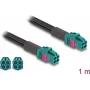 Cabo coaxial DeLOCK 90117 1 m Mini FAKRA Z aqua