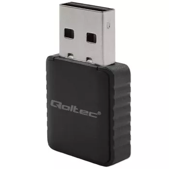Adaptador USB sem fios QOLTEC 56988 Dual Band 1300Mbps USB 3.0