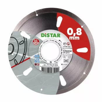 Limpador de discos de corte diamantados Distar 100 x 0,8 x 5 x 22,23 mm