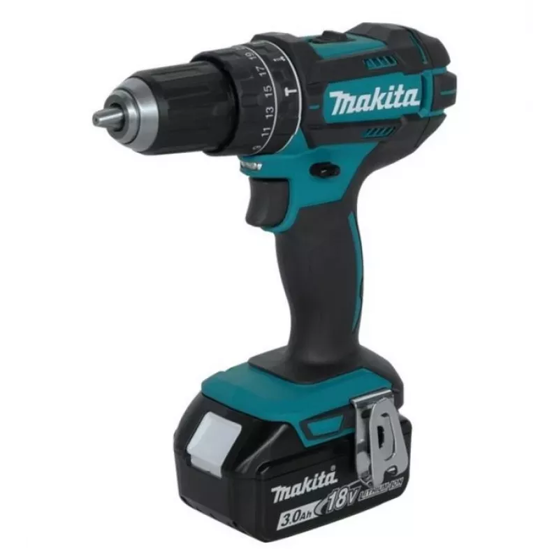Berbequim Makita DHP482RFJ 1900 rpm 1,8 kg preto, azul