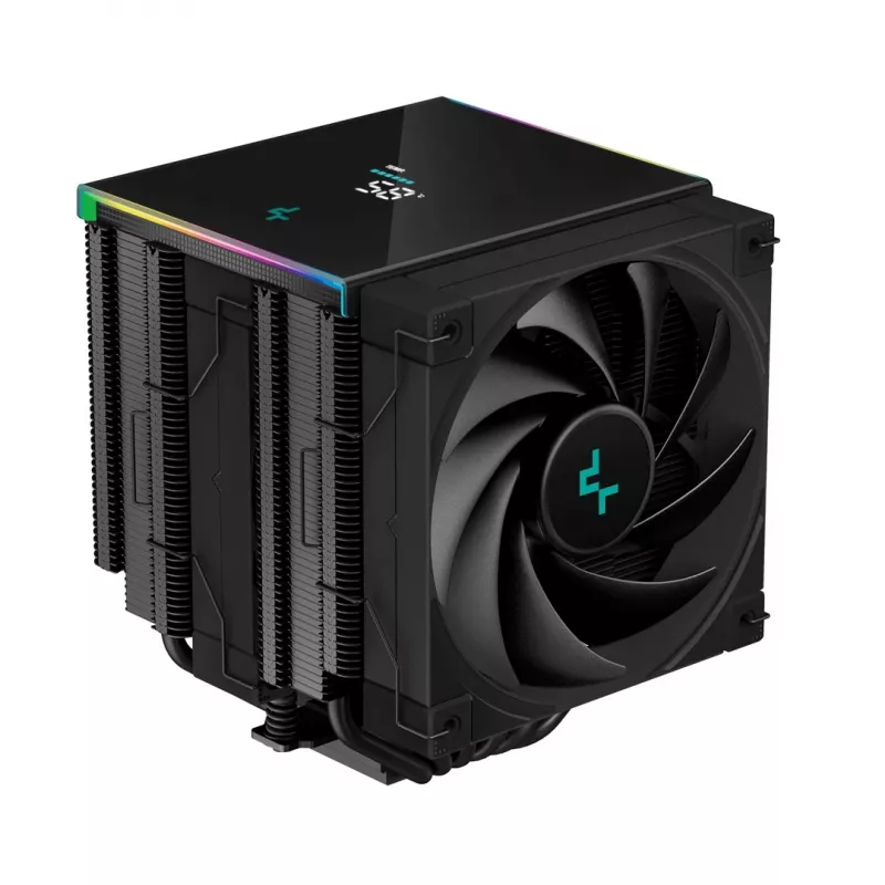 Arrefecedor de processador a ar DeepCool AK620 DIGITAL 12 cm preto 1 unid.