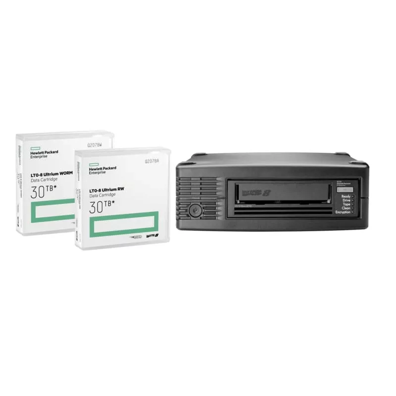 Hewlett Packard Enterprise HPE Ultrium WORM Data Cartridge - LTO Ultrium WORM 8 - 12TB / 30TB - etiquetas de identificação - verde (Q2078W)