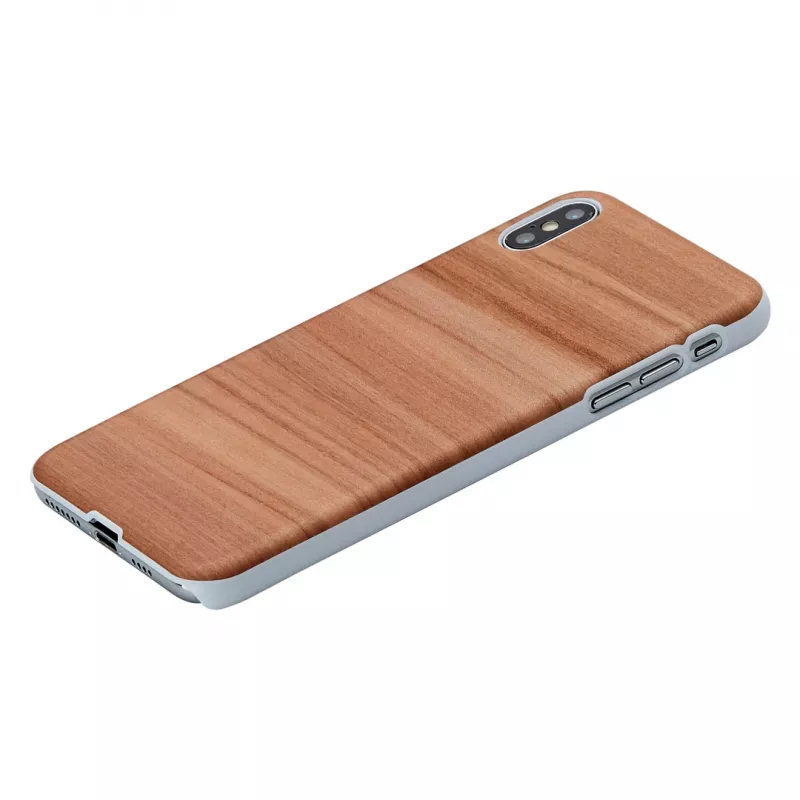 Capa para smartphone man and wood para iPhone XS Max – Cappuccino White