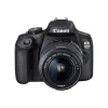Canon EOS 2000D BK 18-55 IS II EU26 kit de câmara DSLR 24,1 MP CMOS 6000 x 4000 píxeis preto