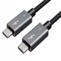 Cabo Thunderbolt 3 Extra Digital CA913343, 40 Gbps, 100 W, 2 m