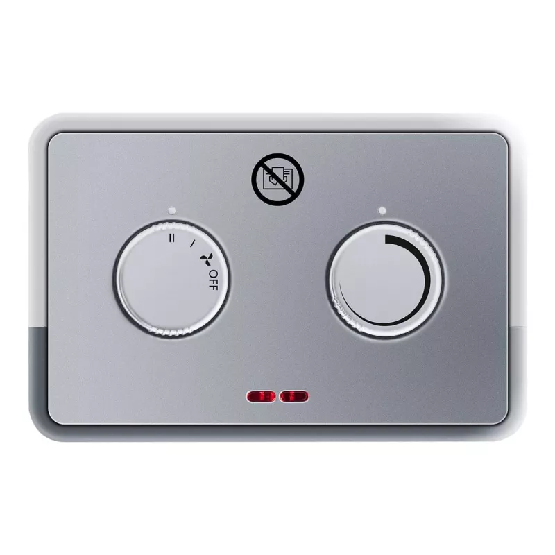 Aquecedor elétrico Steba KH 4 interior prateado, branco 1800 W