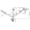 Suporte para monitor LogiLink BP0052 81,3 cm (32