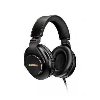 Auscultadores Shure SRH840 com cabo preto