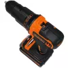 Black & Decker BDCHD18KB-QW Berbequim sem chave preto, laranja