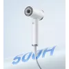 Secador de cabelo Xiaomi GSHGL01LX 1600 W, motor 110000 rpm, velocidade do ar 62 m/s, prateado/branco, cabo de 1,7 m