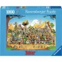 Puzzle Ravensburger 1000 peças Colour puzzle (cartoons) — 700 mm de largura, idade 14+