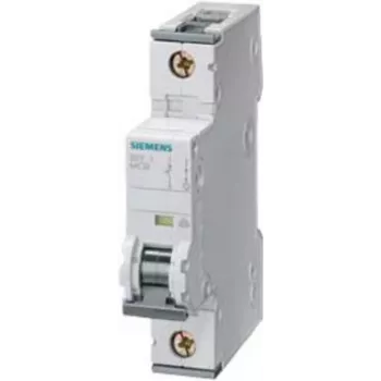 Siemens disjuntor 6 A 1 polo B (5SY4106-6)