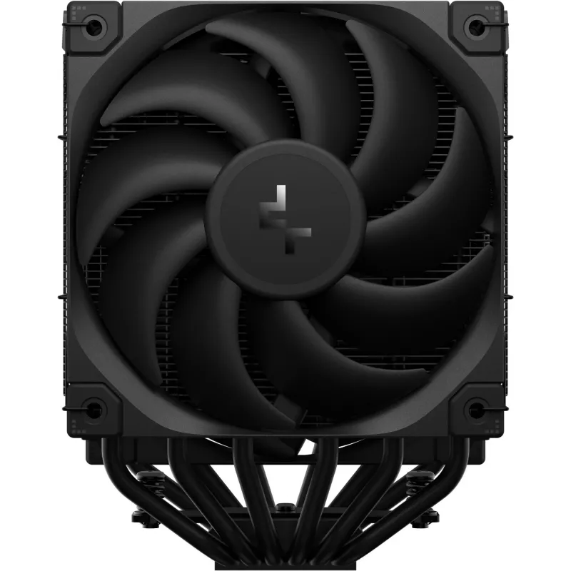 Arrefecedor de CPU DeepCool AK620 Digital PRO — ventoinha de 120 mm, 1750 rpm, 25 dB, 12 V, compatível com LGA1700/AM5, preto