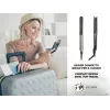 Beper P301PIS200 alisador de cabelo, placas cerâmicas, 130-230°C, 6 definições de temperatura, preto/cinzento