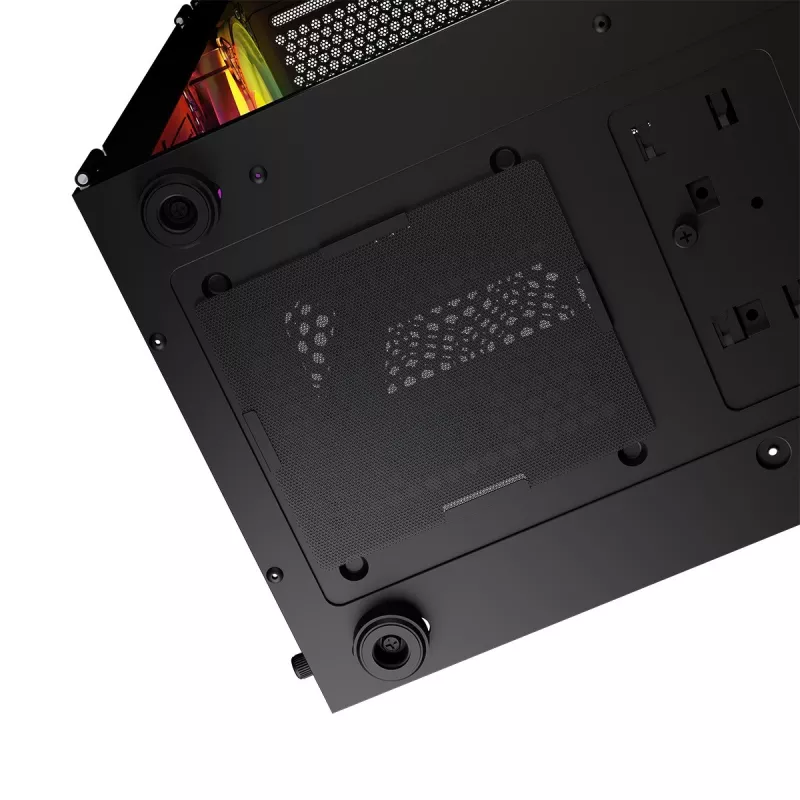 Caixa Logic ARAMIS ARGB MINIDI USB 3.0 preto