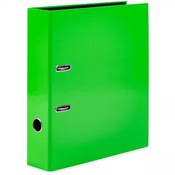 Dossier A4 verde HERMA 20066 anéis redondos 70 mm de profundidade