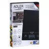 Adler AD 3138 b Balança de cozinha mecânica Preto Tampo Retangular