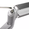 Suporte de monitor LogiLink BP0086 81,3 cm (32 polegadas) de secretária prateado
