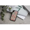 Capa de proteção iKins para iPhone XS / iPhone X, padrão losango, preto