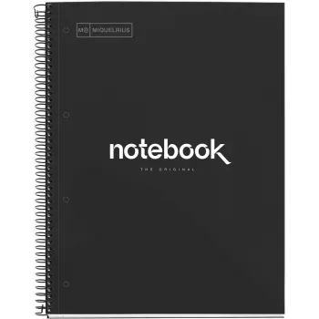 Caderno universitário MIQUELRIUS Emotions 1 quadriculado DIN A4 com margem interior (A460490)