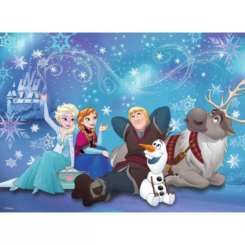 Ravensburger 10911 - tradicional - Desenhos Animados - Crianças - Frozen - Magia de Gelo - 6 anos - 490 mm (10911)