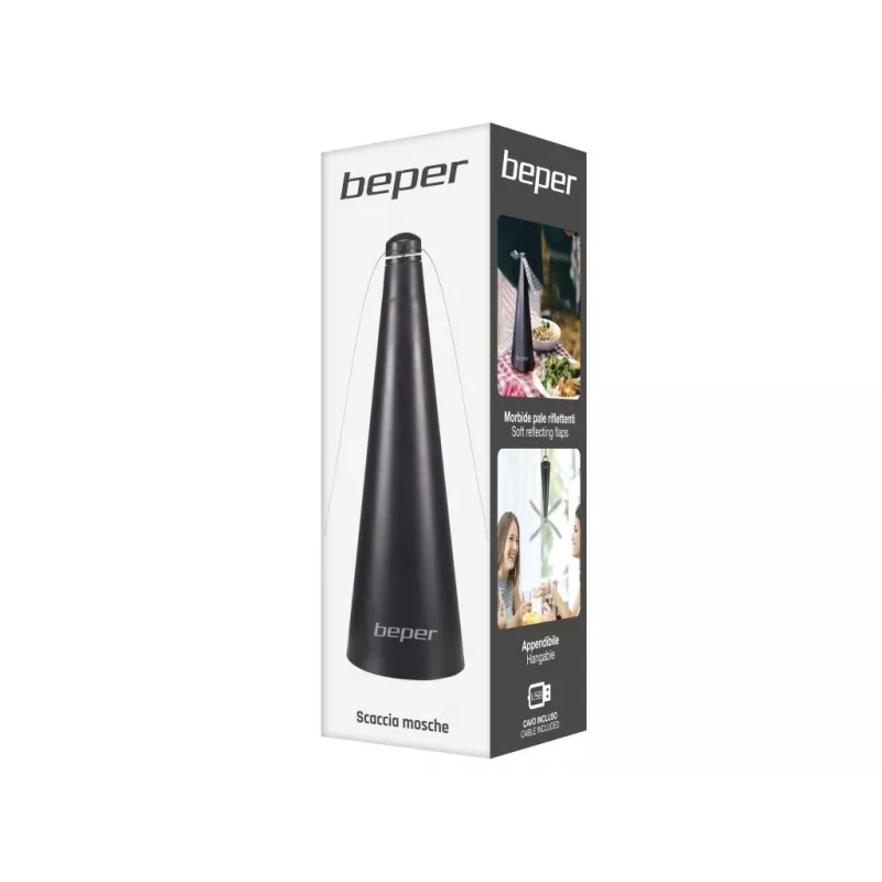 Beper P206ZAN300 Ventilador de mesa repelente de insetos, USB / 2x AA, 0,5 W
