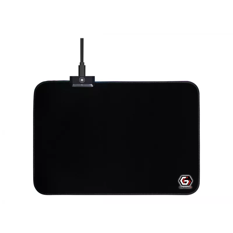 Tapete de rato gaming tamanho M com iluminação LED