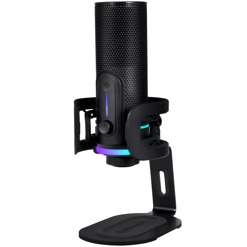 Microfone Streamplify MIC PRO USB RGB preto SPMC-P3C327.11