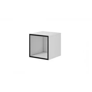 Armário aberto Cama ROCO RO6 37/37/39 branco/preto
