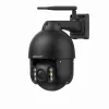 Câmara de vigilância IP dome Foscam SD8P 8 MP, 4K 3840 x 2160, zoom ótico 4x, PTZ, IR 50 m, Wi-Fi, MicroSD até 256 GB