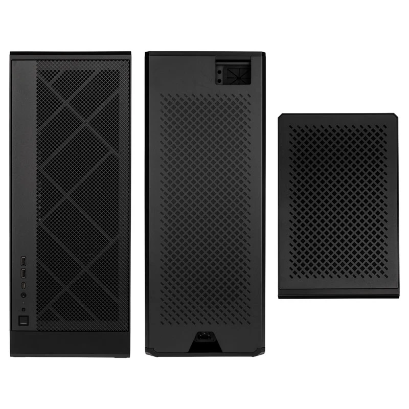 SilverStone ALTA G1M - Torre MicroATX - Micro-ATX - sem fonte de alimentação (SFX12V/SFX-L12V) - preto - USB/áudio