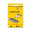 Placa PCI Express x16 DeLOCK 90566 NVMe M.2 Key M