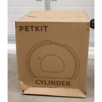PETKIT T3 CylinderSO produto para animais – bruto 200×100×100 mm, peso líquido 0,15 kg, embalagem danificada (liquidação)