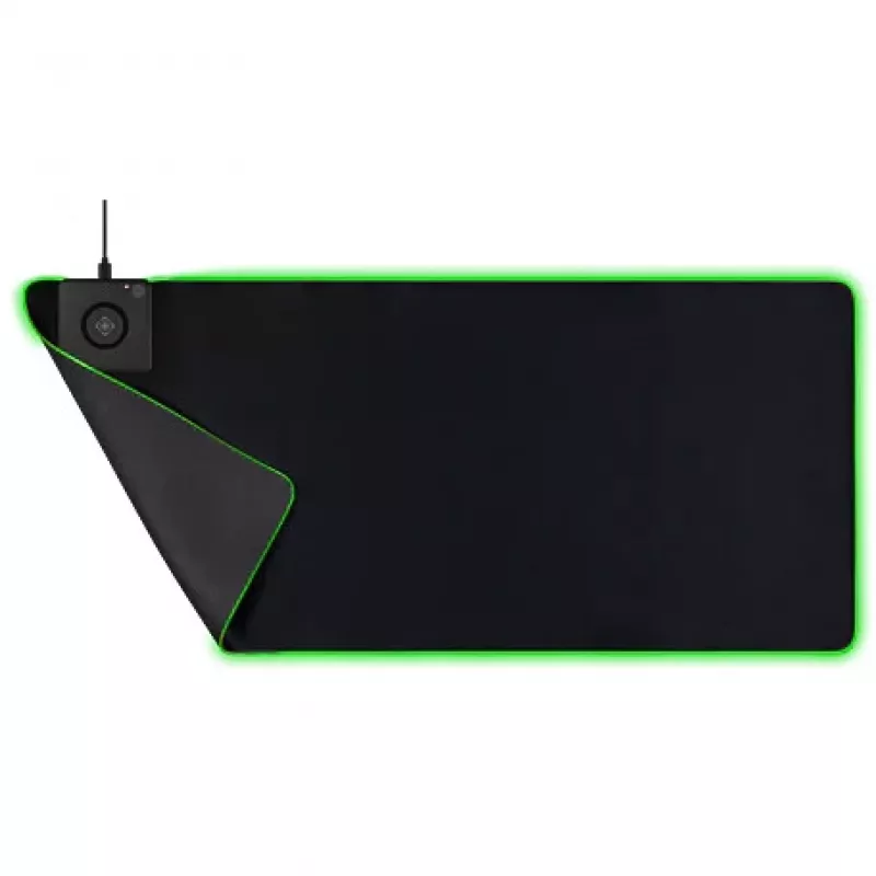 Deltaco GAM-092 - Preto - Monocromático - Neoprene - USB - Tapete de rato gaming
